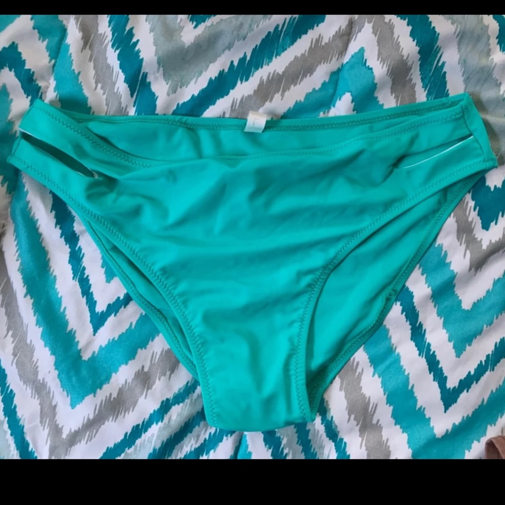 Teal Swim Bottoms Size Large